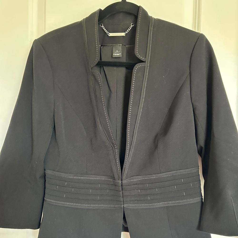 White House Black Market Black Women's Blazer